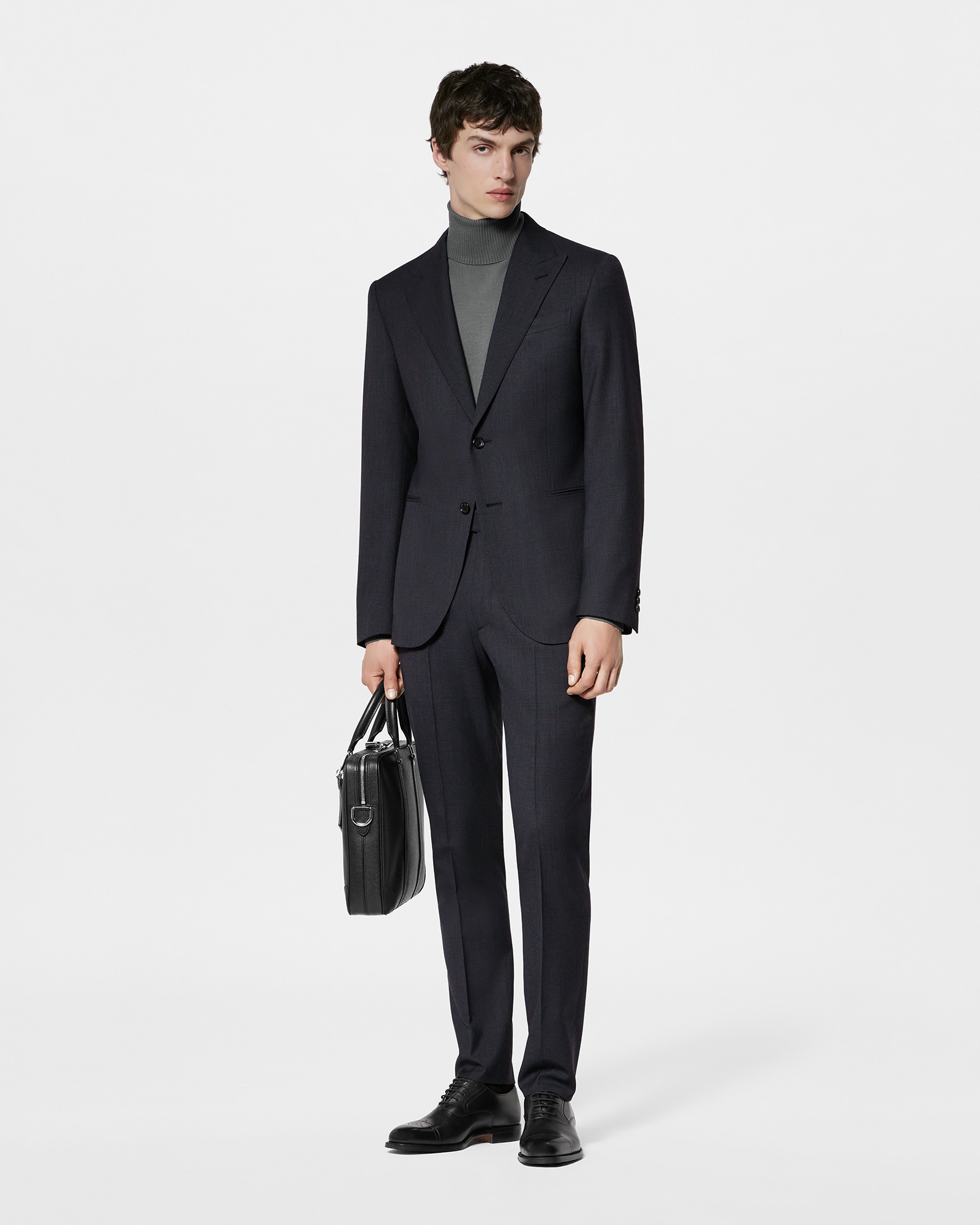 Single-Breasted Wool Blend Pont Neuf Suit - Men - Louis Vuitton